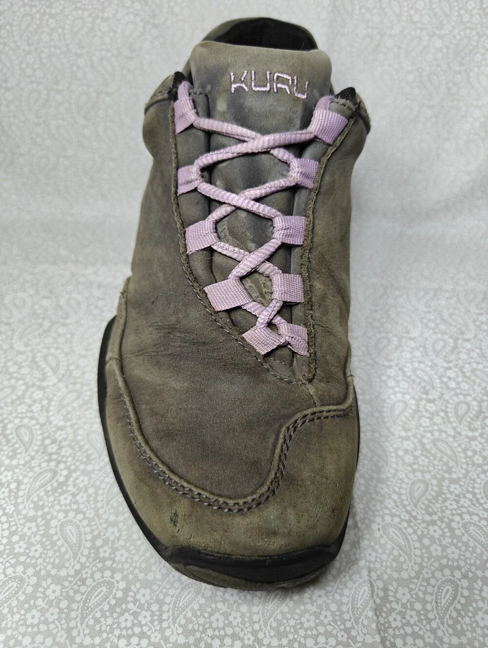 Kuru Chicane Women’s Athletic Trail Hiking Light Brown Lilac Size 8 Medium